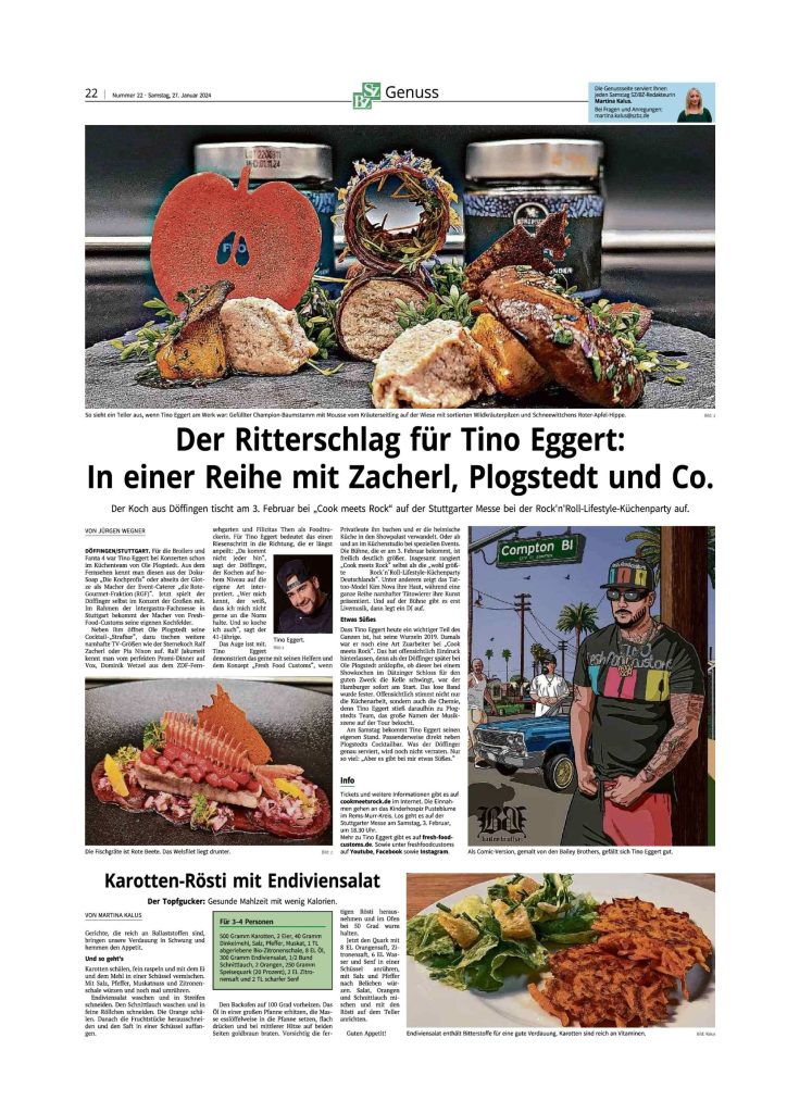 TINO fresh food customs